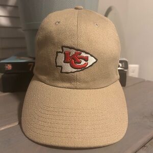 NFL Kansas City Chiefs Khaki Hat with Logo